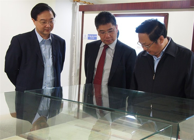 集團(tuán)領(lǐng)導(dǎo)集體赴上海自貿(mào)區(qū)、上海期貨交易所調(diào)研